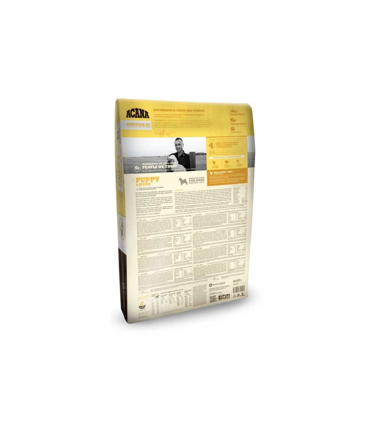 Acana Puppy & Junior Dog 2 Kg Heritage 2 Acana Puppy & Junior Dog 2 Kg Heritage - immagine 2