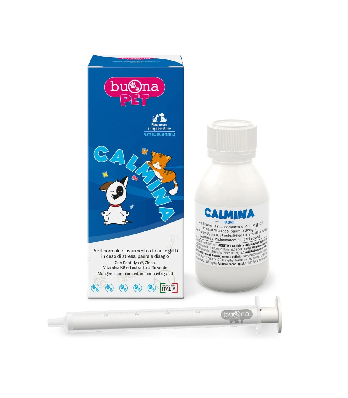 Buona Pet Calmina Flacone 60 Gr 1 Buona Pet Calmina Flacone 60 Gr