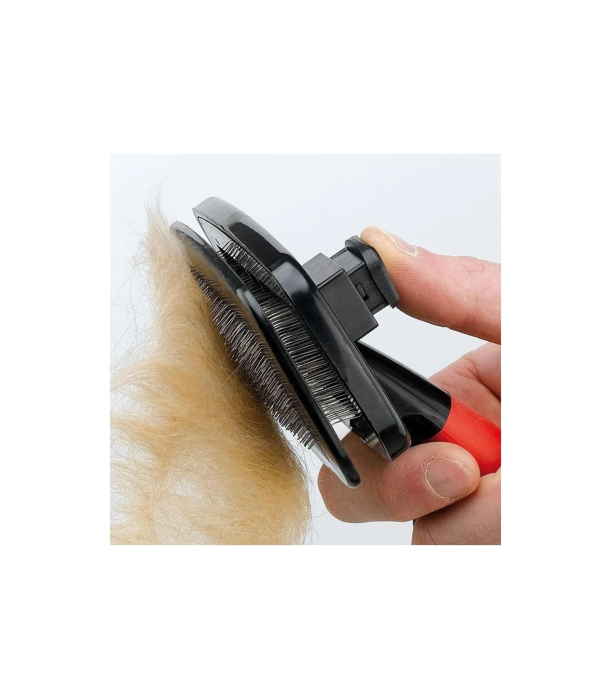 Ferplast GRO 5956 Cardatore Con Pulsante Large 2 Ferplast GRO 5956 Cardatore Con Pulsante Large - immagine 2