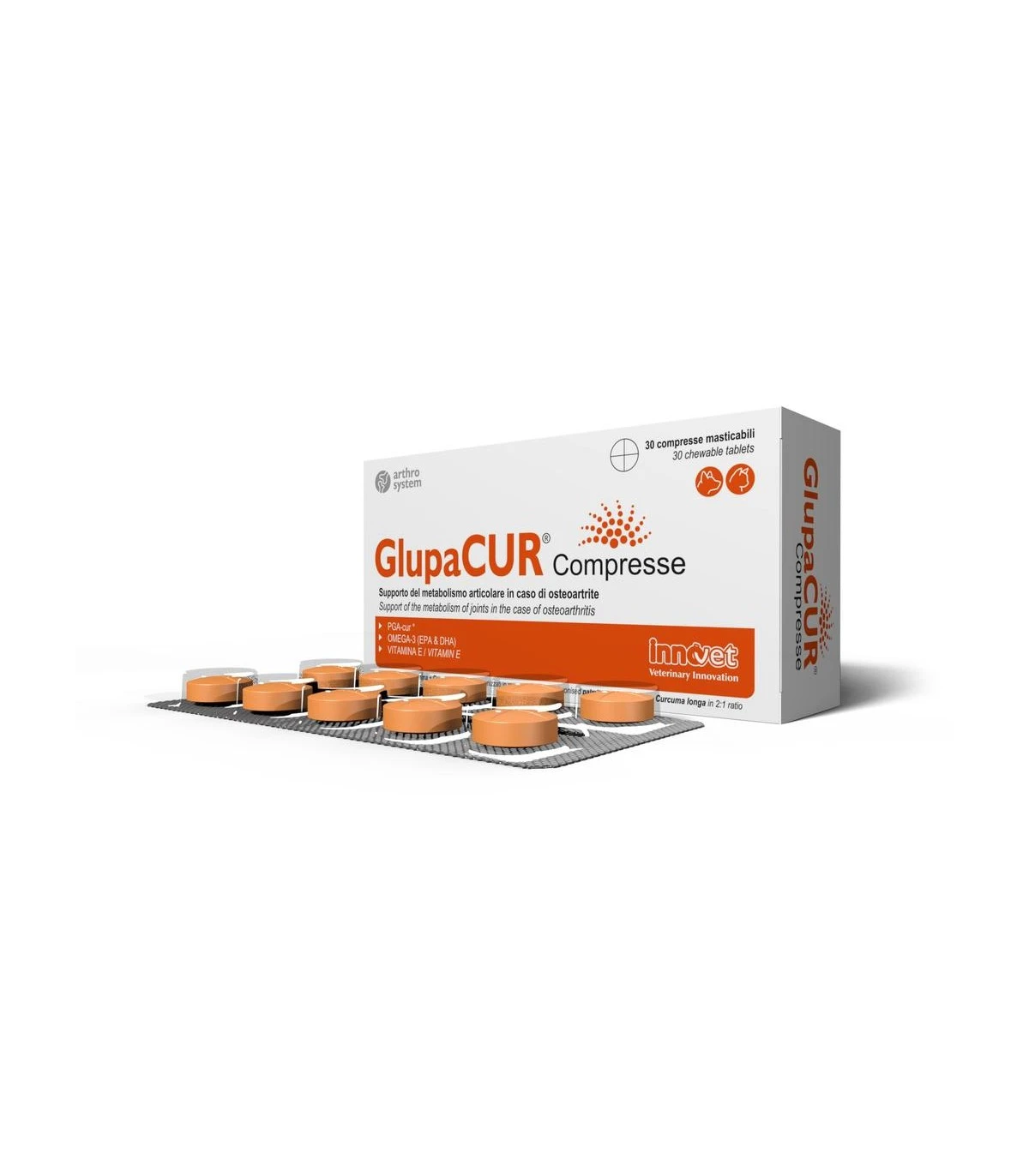 Innovet Glupacur 30 Compresse Masticabili 1 Innovet Glupacur 30 Compresse Masticabili