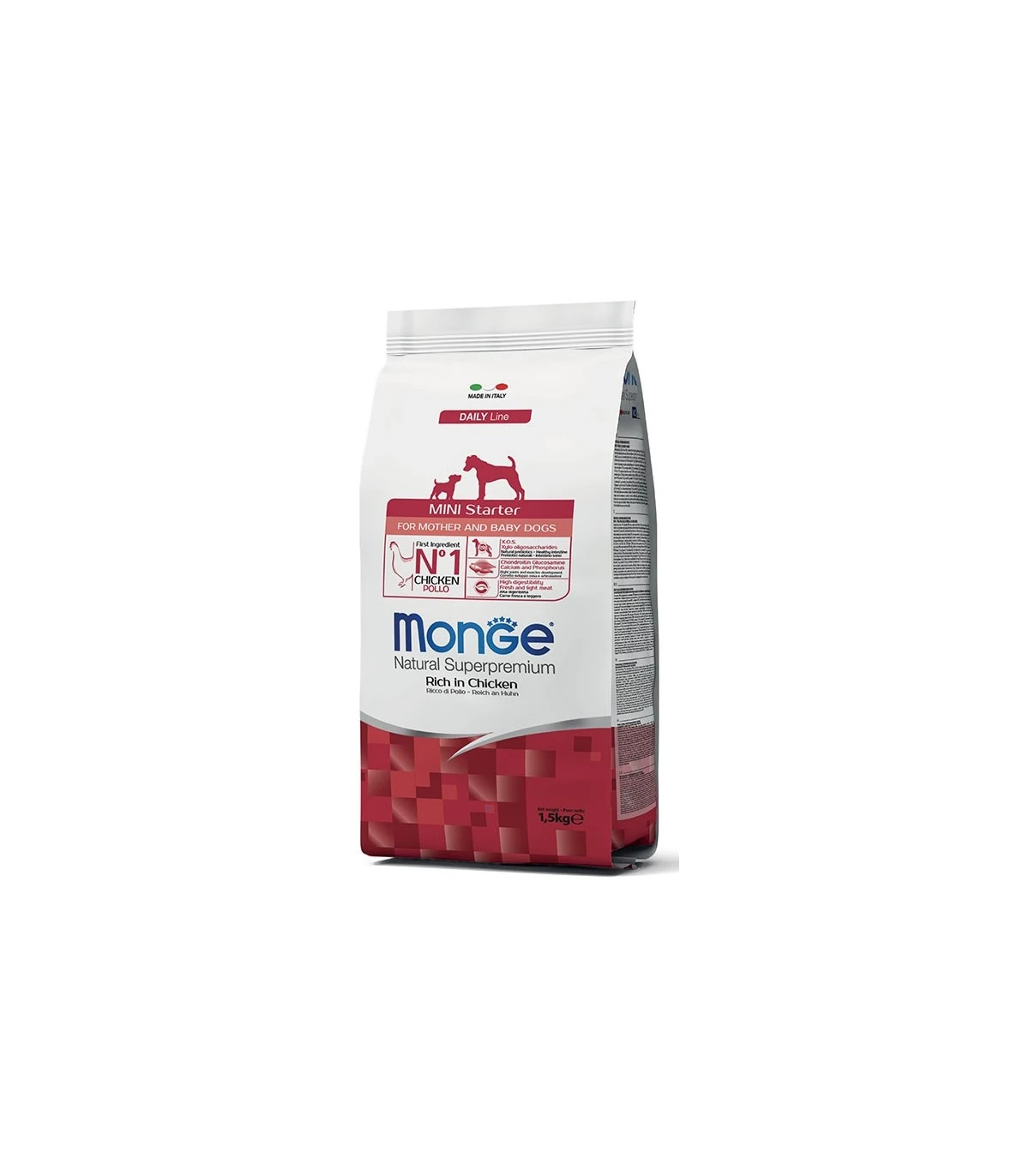 Monge Cane Mini Starter Pollo 1,5 Kg 1 Monge Cane Mini Starter Pollo 1,5 Kg