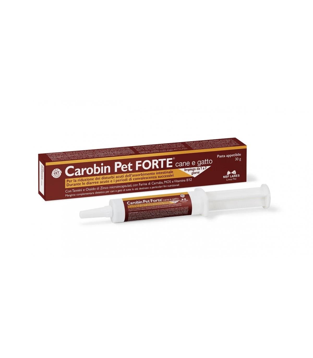 Nbf Lanes Carobin Pet Forte Pasta 30 Gr 1 Nbf Lanes Carobin Pet Forte Pasta 30 Gr