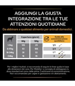 PURINA PRO PLAN Proplan Supplements Mobility + Cane 120 Gr -Amici a Quattro Zampe proplan supplements mobility cane 120 gr 5
