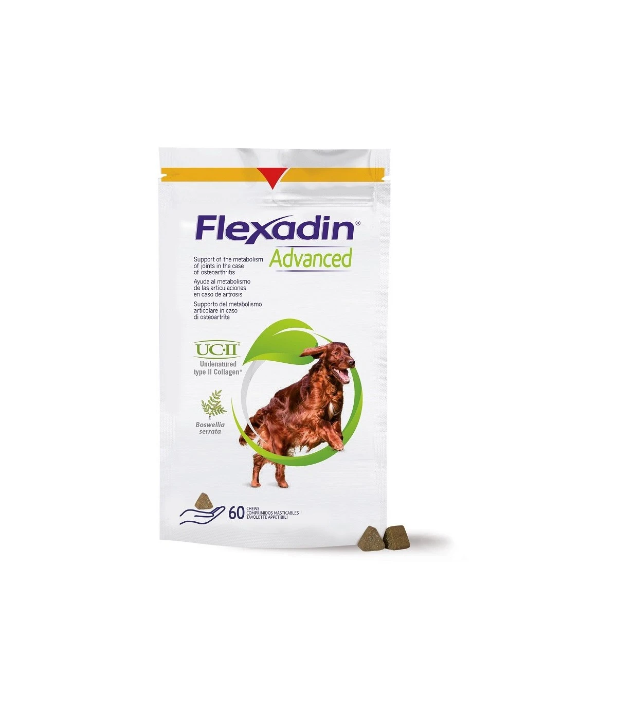 Vetoquinol Flexadin Advanced 60 Tavolette Masticabili 1 Vetoquinol Flexadin Advanced 60 Tavolette Masticabili